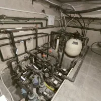 تجهیزات تاسیسات استخر جکوزی موتورخانه