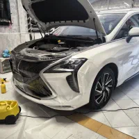 پولیش سرامیک کاور بدنه درخشش و محافظت بینظیر|خدمات موتور و ماشین|قم, زنبیل آباد|دیوار