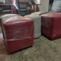 تعدادی صندلی پاف با چرم درجه یک و با کیفیت|صندلی و نیمکت|تهران, اوقاف|دیوار