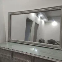آیینه کنسول تمام چوب|بوفه، ویترین، کنسول|تهران, والفجر (افسریه)|دیوار