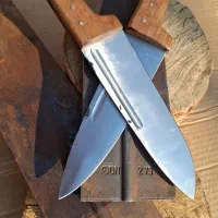 چاقوی بزرگ دست ساز|ظروف پخت‌وپز|لنجان, |دیوار