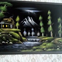 تابلو بوم روغن ضدآب