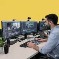 ادیت ادیتور ویدئو طراح گرافیست وخدمات هوش مصنوعی