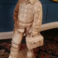 مجسمه دختر وپسر|مجسمه، تندیس، ماکت|زاهدان, |دیوار