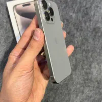 آیفون ۱۵پرو ۲۵۶ گیگ نچرال تیتانیوم ZAA|موبایل|تهران, جنت‌آباد جنوبی|دیوار