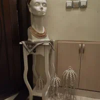 میز تلفن سفید