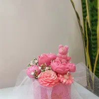 باکس گل شمعی ماندگار|گل مصنوعی|ری, دولت‌آباد|دیوار