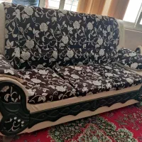 مبل هفت نفره دوعد فرش وگاز پنج شعله|مبلمان خانگی و میز عسلی|داران, |دیوار