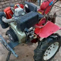 شخم زنی با تیلر،،