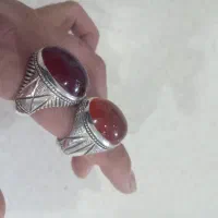 عقیق سرخ و پرتغالی