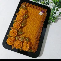 سفارش حلوا زعفرانی و خرمای گرویی درجه یک