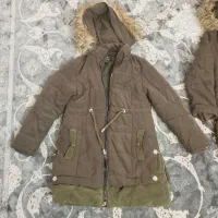 ی جفت کاپشن دخترانه سبز یشمی