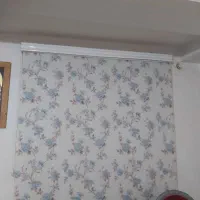 پرده زبرا جنس عالی گل برجسته شاین زری دوزی