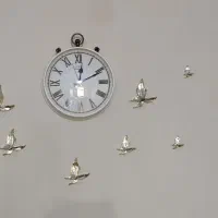 ساعت دیواری و دیوار کوب پروانه