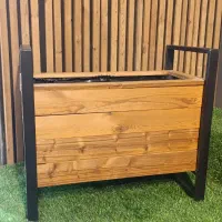 فلاور باکس گلدان چوبی|گل و گیاه طبیعی|هشتگرد, تهران دشت|دیوار