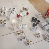 تعدادی اتصالات آذین مازاد پروژه