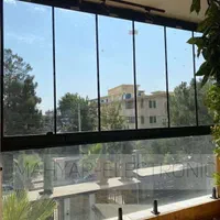 شیشه ریلی و تاشو بالکنی(جلوگیری از سرما و آلودگی)|مصالح و تجهیزات ساختمان|کرج, اتحاد|دیوار
