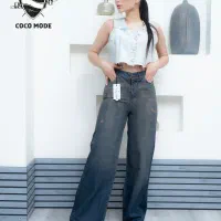 شلوار جین شافل واید فول بگ ایزی نیم بگ بالنی عمده|لباس|شیراز, سفیرشمالی|دیوار