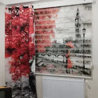 تولیدی پرده اداری مسکونی تجاری زبرا و کرکره فلزی|پرده، رانر، رومیزی|رشت, انصاری|دیوار