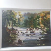 تابلو رنگ روغن