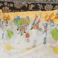 پرده پانچ|پرده، رانر، رومیزی|گلبهار, نوبهار|دیوار