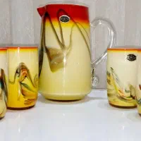 سه عدد خرما خوری گل پنبه ای|ظروف سرو و پذیرایی|رشت, معلم|دیوار