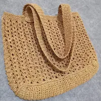 کیف رافیا دستباف|کیف، کفش، کمربند|گرگان, |دیوار