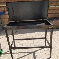 منقل کبابی درب دار