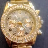 ساعت رولکس طلایی سالم مردانه