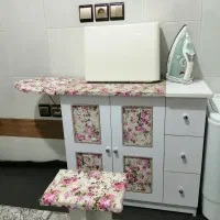 میز اتو و چرخ خیاطی