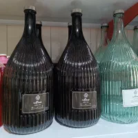 بطری شیشه ای قهوه ای با درب چوب پنبه و کاپ حرارتی|ظروف نگهدارنده، پلاستیکی، یک‌بارمصرف|زنجان, |دیوار