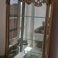 بوفه چوبی طلایی