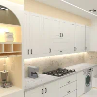 طراحی و اجرای کابینت، تی‌وی‌وال و کمد دیواری|خدمات پیشه و مهارت|شیراز, عفیف‌آباد|دیوار