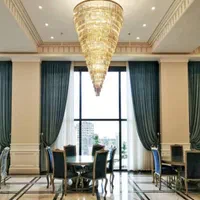 لوستر کریستالی طلایی ۸۰×۲۴۰ سانت نئوکلاسیک|لوستر و چراغ آویز|تهران, نیروی هوایی (پیروزی)|دیوار