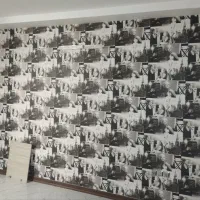 نصب کاغد دیواری