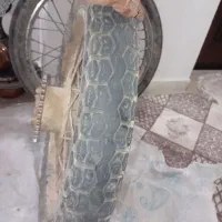 چرخ لاستیک عقب وجلو موتور سیکلت|قطعات یدکی و لوازم جانبی|جعفرآباد, |دیوار