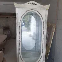 بوفه تمام آینه منبت