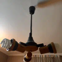 سه عدد لوستر سه شعله کم کارکرد و سالم