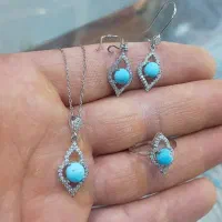 ست نقره-فیروزه زنونه