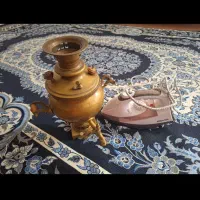 سماور ذغالی و اتو نو|سماور، چای‌ساز، قهوه‌ساز|اردبیل, |دیوار