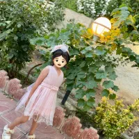 پیراهن پرنسسی مناسب ۲/۵سال تا ۴سال