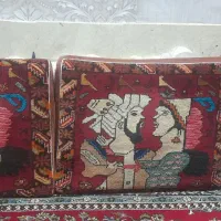 قالیچه دست بافت، پشتی لیلی و مجنون، پشتی ترکمن