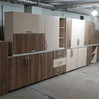 یک سرویس کابینت آشپزخانه ام دی اف در حد