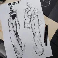 آموزش طراحی لباس حضوری