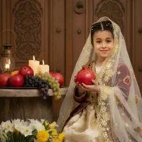 ادیت انواع عکس یلدایی آتلیه ای پاییزی عکس تولد