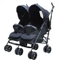 کالسکه دوقلو دلیجان دیبا نیوپِلاس.نو.یکسال گارانتی