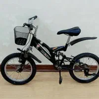 دوچرخه سایز ۱۶ کمک‌فنردار تمیز و آماده استفاده|دوچرخه، اسکیت، اسکوتر|تهران, تهرانپارس شرقی|دیوار