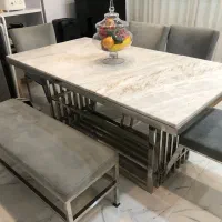 ست نهارخوری و مبل راحتی|مبلمان خانگی و میز عسلی|کرج, باغستان|دیوار