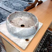 کاسه روشویی سنگی