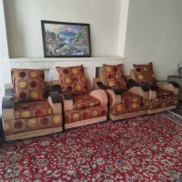 مبل ۹ نفره چوبی